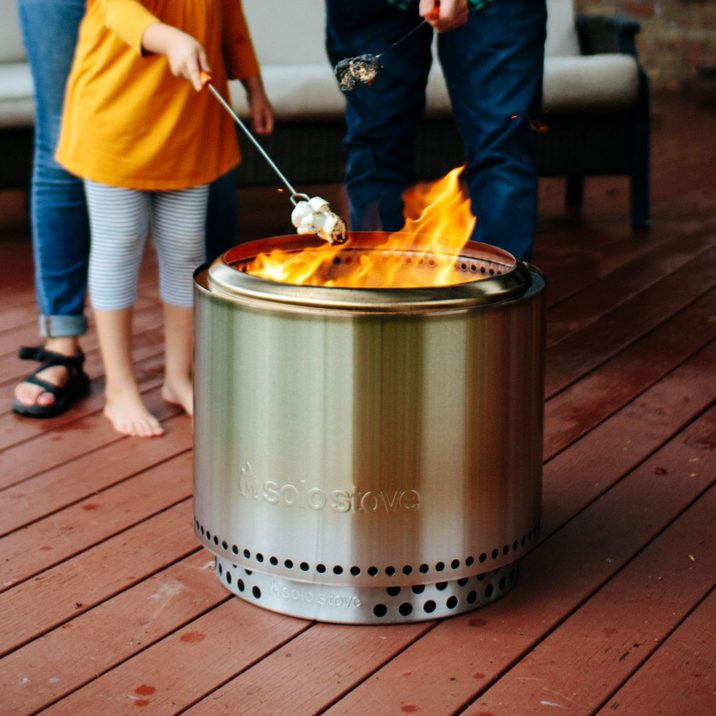 Fire Pit Stand Solo Stove, Are Fire Pits Safe On Composite Decks