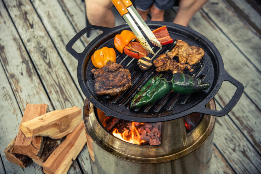 Can I cook over a Solo Stove fire pit