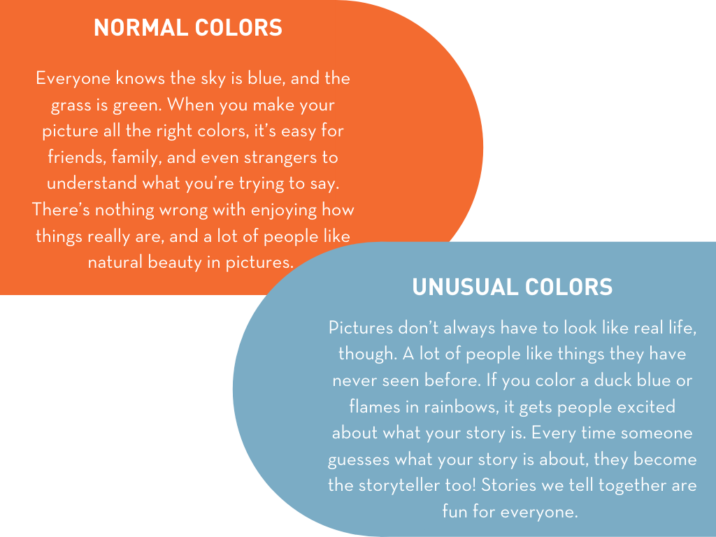 Normal Colors VS Unusual Colors